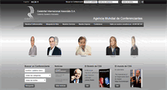 Desktop Screenshot of csaspeakers.es